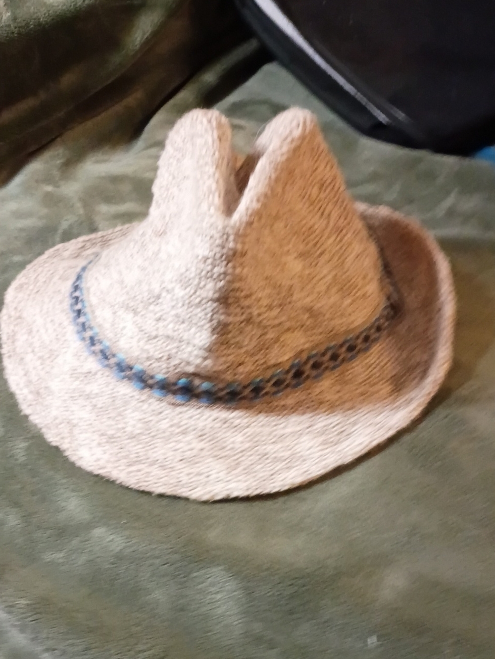 Ladies' Straw Fedora Hat Band - Natural Beige Claire's Icing A Sister Of Claire'